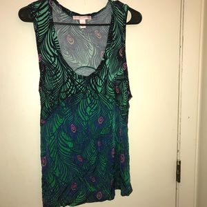 Matthew Williamson HM Peacock Tank 09’ Collection